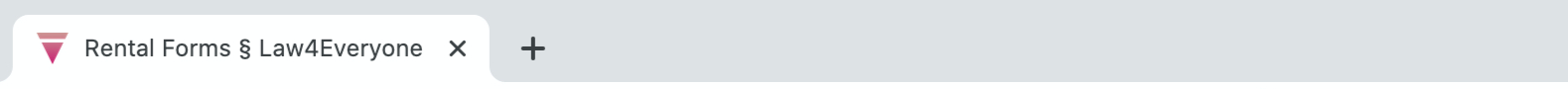 Legal advice page with § as a separator? Why not